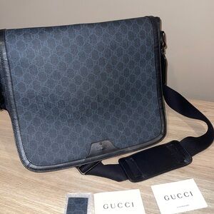 Gucci Black Messenger Bag